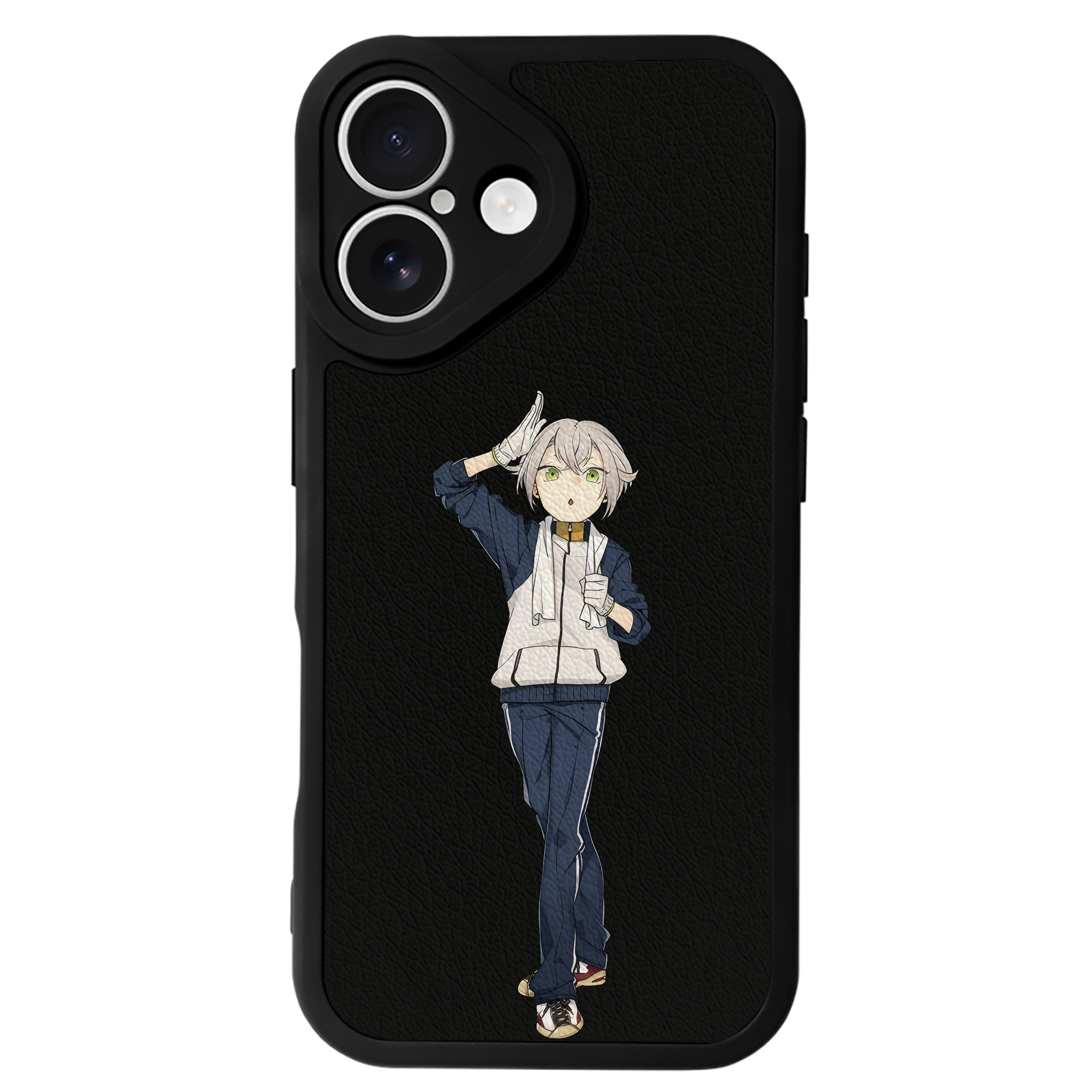 （画像用） 刀剣乱舞 Touken Ranbu 【iPhone 16シリーズ対応】シリコンスマホケース（レザー調） 材質：シリコン